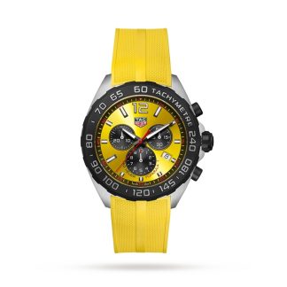 Orologio TAG Heuer Formula 1 Cronografo al quarzo 200M 43mm Uomo Gomma Gialla CAZ101AM.FT8054