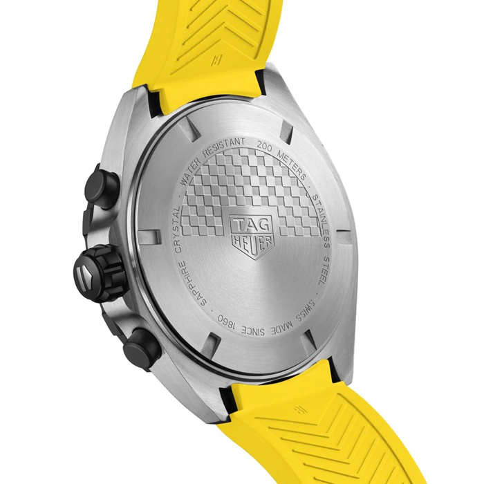 Orologio TAG Heuer Formula 1 Cronografo al quarzo 200M 43mm Uomo Gomma Gialla CAZ101AM.FT8054 - immagine 5