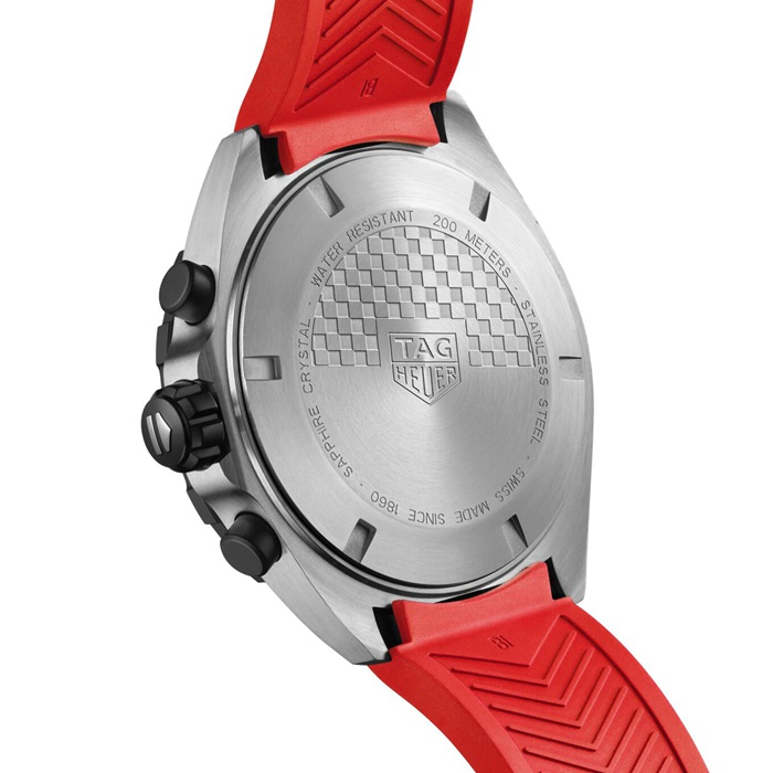 Orologio TAG Heuer Formula 1 Cronografo al quarzo 200M 43mm Uomo Gomma Rossa CAZ101AN.FT8055 - immagine 5