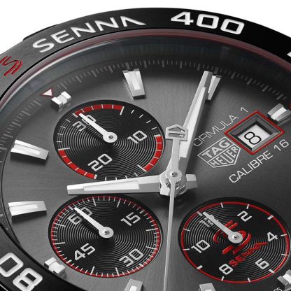 Orologio TAG Heuer Formula 1 Senna Edizione Speciale Uomo 44mm CAZ201D.BA0633 - immagine 3
