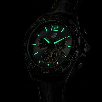 Orologio TAG Heuer Formula 1 Senna Special Edition 43mm Uomo CAZ101AJ.FC6487 - immagine 4