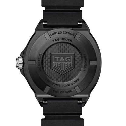 Orologio TAG Heuer Formula 1 Solargraph Edizione Limitata 38mm Uomo Nero WBY1114.FT8084 - immagine 5