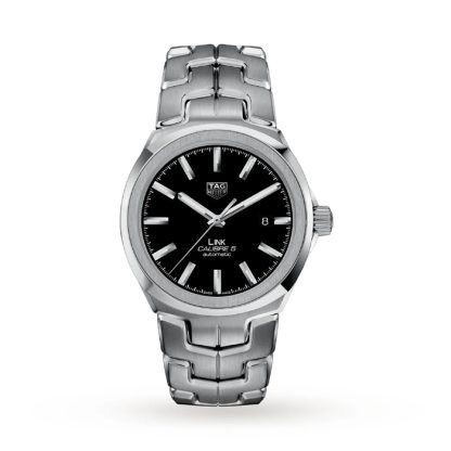 Orologio TAG Heuer Link Calibre 5 41mm Automatic Date Uomo WBC2110.BA0603
