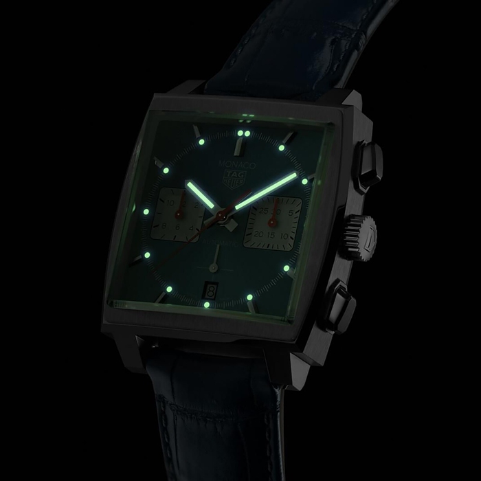 Orologio TAG Heuer Monaco Calibre Heuer 02 39 mm Uomo CBL2111.FC6453 - immagine 3