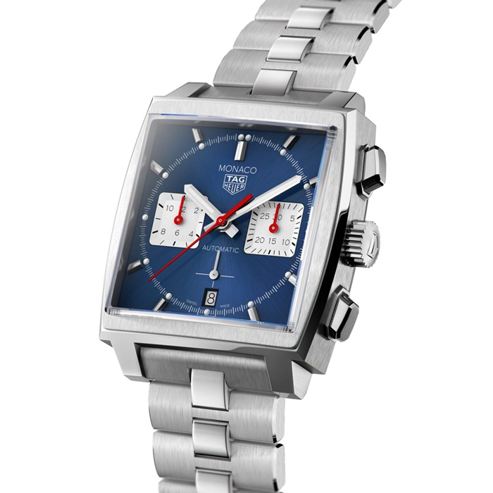 Orologio TAG Heuer Monaco Calibre Heuer 02 39mm Uomo CBL2111.BA0644 - immagine 4