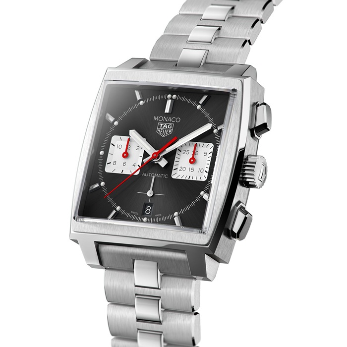 Orologio TAG Heuer Monaco Calibre Heuer 02 39mm Uomo CBL2113.BA0644 - immagine 2