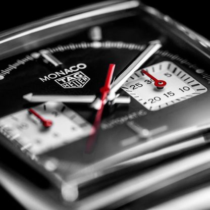Orologio TAG Heuer Monaco Calibre Heuer 02 39mm Uomo CBL2113.BA0644 - immagine 5