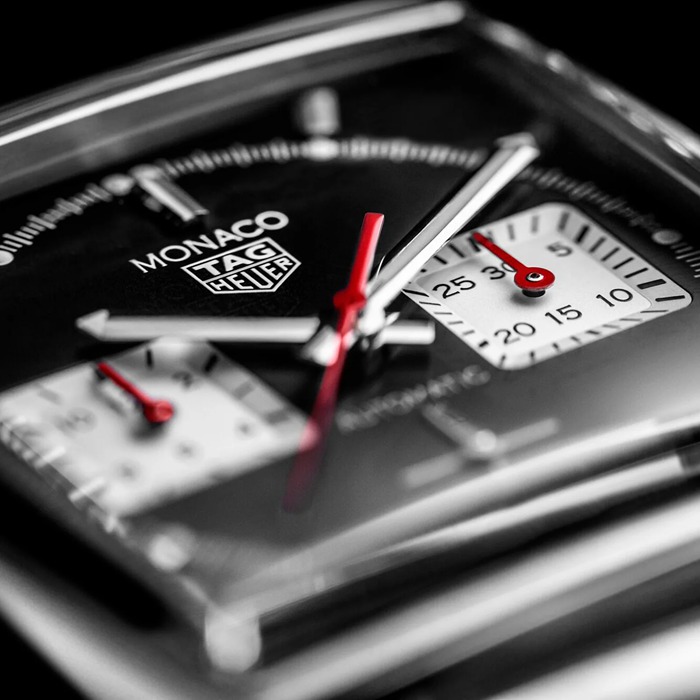 Orologio TAG Heuer Monaco Calibre Heuer 02 39mm Uomo CBL2113.BA0644 - immagine 5