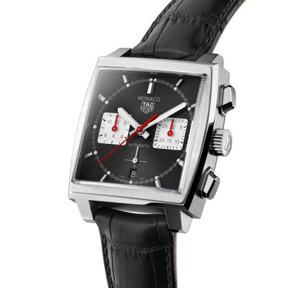 Orologio TAG Heuer Monaco Calibre Heuer 02 39mm Uomo CBL2113.FC6177 - immagine 2