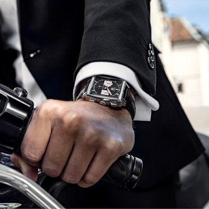 Orologio TAG Heuer Monaco Calibre Heuer 02 39mm Uomo CBL2113.FC6177 - immagine 5