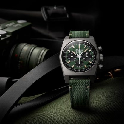 Orologio Zenith Chronomaster Automatic 37mm Uomo Edizione Boutique Verde 97.T384.400/57.C856 - immagine 2