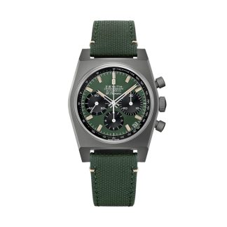 Orologio Zenith Chronomaster Automatic 37mm Uomo Edizione Boutique Verde 97.T384.400/57.C856