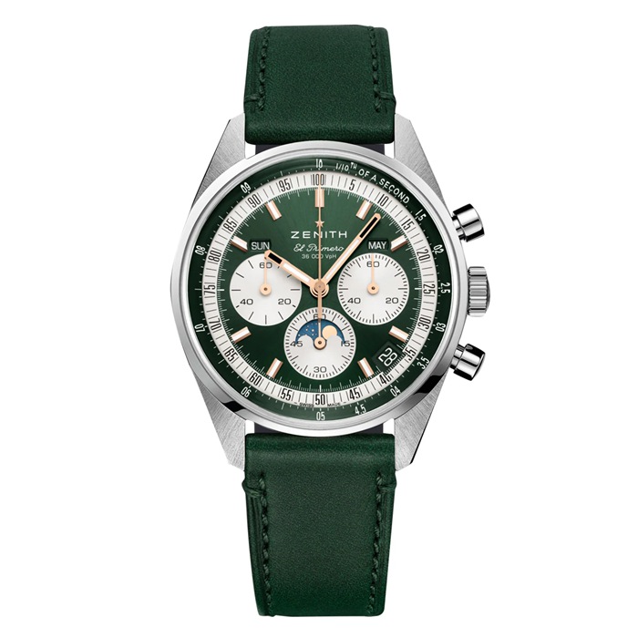 Orologio Zenith Chronomaster Original 38mm Edizione Boutique Uomo Verde 03.3400.3610/40.C912