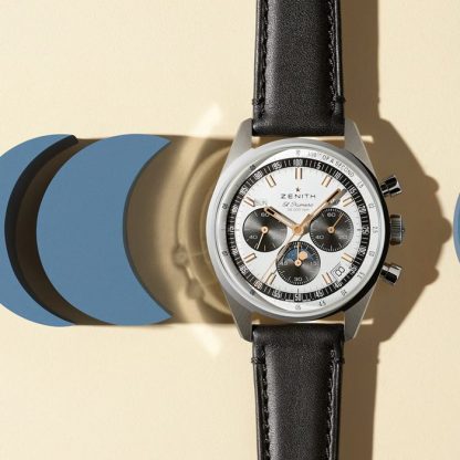 Orologio Zenith Chronomaster Original 38mm Uomo Argento 03.3400.3610/38.C911 - immagine 2