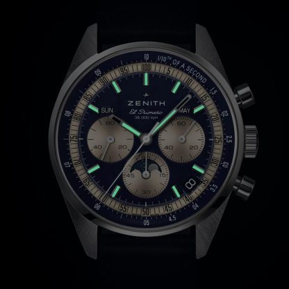 Orologio Zenith Chronomaster Original Lapis Lazuli 38mm Uomo 03.3400.3610/51.C910 - immagine 3