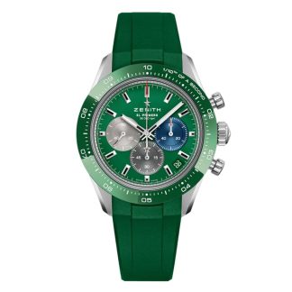 Orologio Zenith Chronomaster Sport 41mm Uomo Gomma Verde 03.3119.3600/56.R952