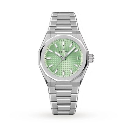 Orologio Zenith Defy Skyline 36mm Acciaio Automatico Verde 03.9400.670/61.I001
