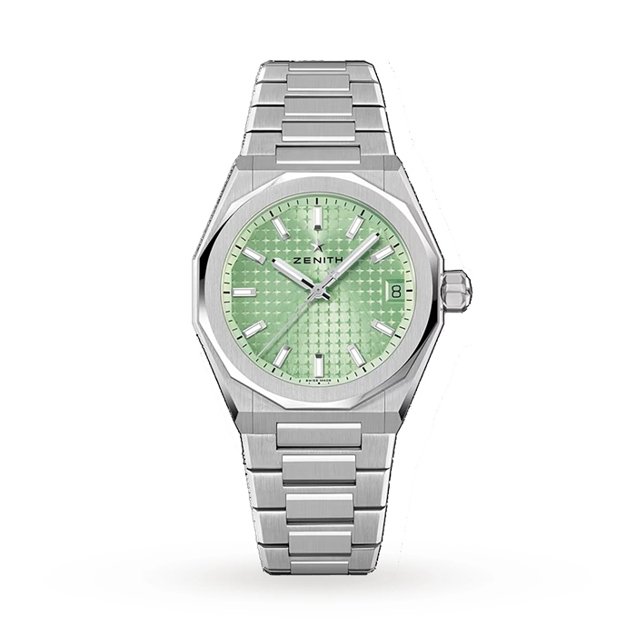 Orologio Zenith Defy Skyline 36mm Acciaio Automatico Verde 03.9400.670/61.I001