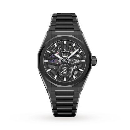 Orologio Zenith Defy Skyline Skeleton 41mm Uomo Nero 49.9300.3620/78.I001