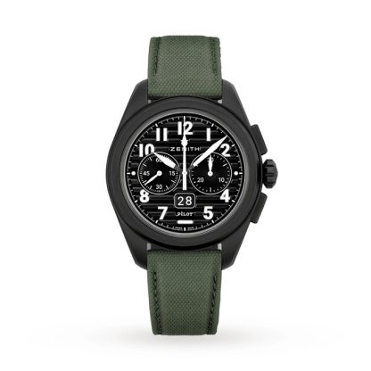 Orologio Zenith Pilot Big Date Flyback 42.5mm Uomo 49.4000.3652/21.I001 - immagine 2
