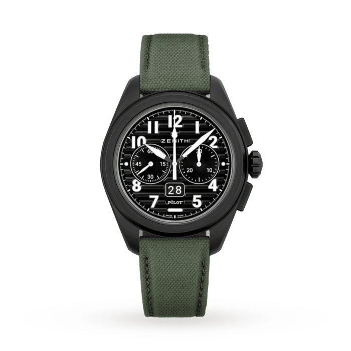 Orologio Zenith Pilot Big Date Flyback 42.5mm Uomo 49.4000.3652/21.I001 - immagine 2