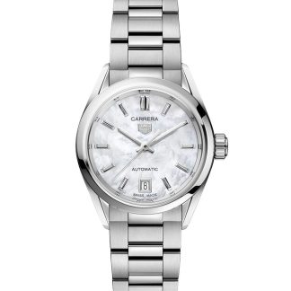 Orologio automatico da donna TAG Heuer Carrera a tre lancette 29 mm WBN2410.BA0621
