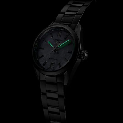 Orologio automatico da donna TAG Heuer Carrera a tre lancette 29 mm WBN2410.BA0621 - immagine 5