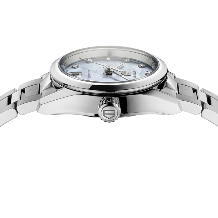 Orologio automatico da donna TAG Heuer Carrera a tre lancette 29 mm WBN2412.BA0621 - immagine 3