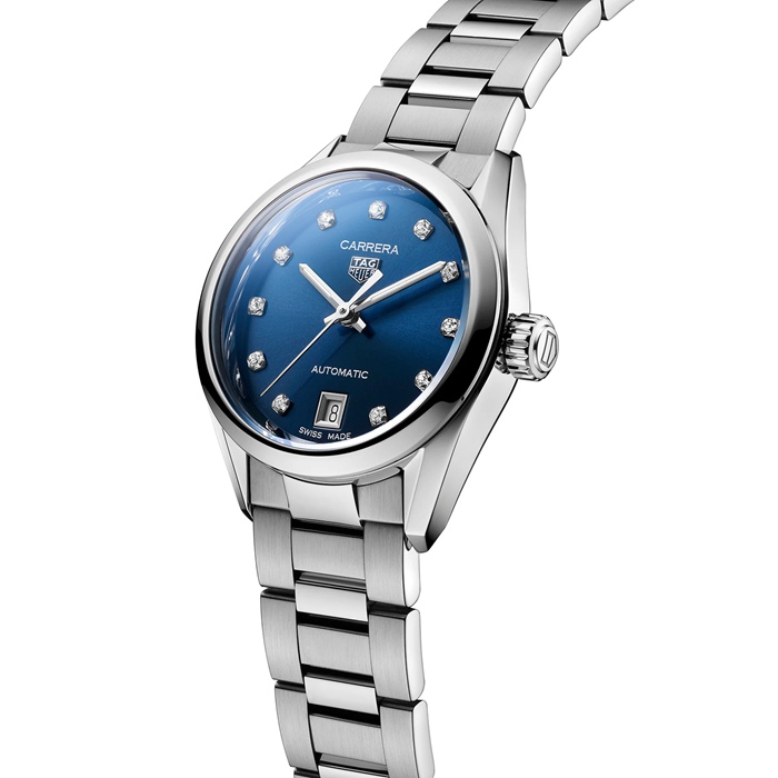 Orologio automatico da donna TAG Heuer Carrera a tre lancette 29 mm WBN2413.BA0621 - immagine 2