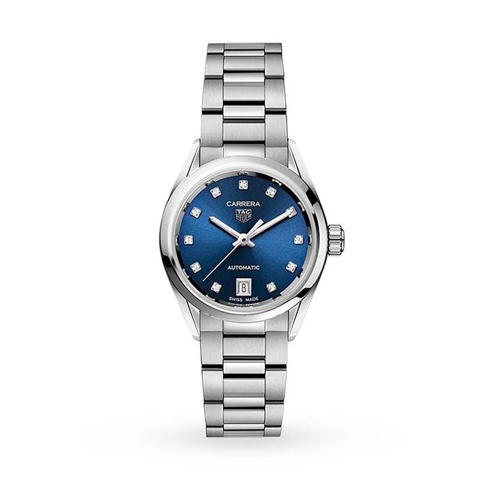 Orologio automatico da donna TAG Heuer Carrera a tre lancette 29 mm WBN2413.BA0621