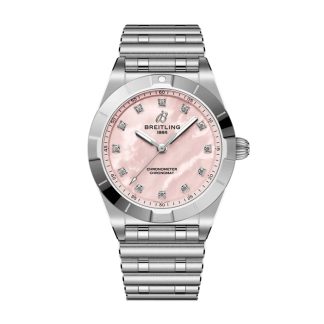 Orologio da donna Breitling Chronomat 28mm Rosa Madreperla A72310101K1A1
