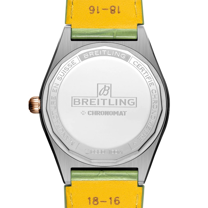 Orologio da donna Breitling Chronomat Automatic 36 South Sea Cinturino in pelle verde U10380611L1P1 - immagine 2
