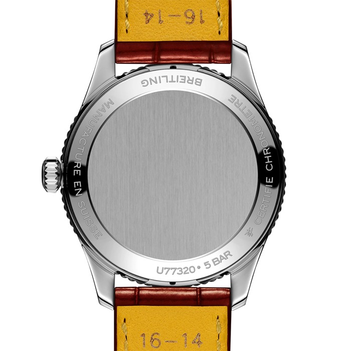 Orologio da donna Breitling Navitimer 32mm Bianco Madreperla Alligatore U77320E61A1P1 - immagine 2