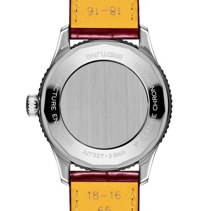 Orologio da donna Breitling Navitimer 36 mm Alligatore argento A17327211G1P1 - immagine 2
