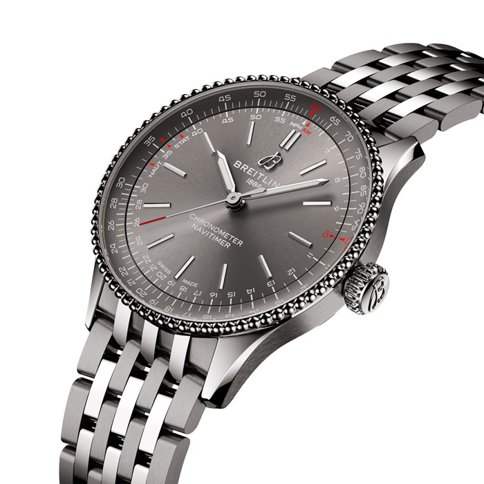 Orologio da donna Breitling Navitimer 36 mm Grigio A17327381B1A1 - immagine 3