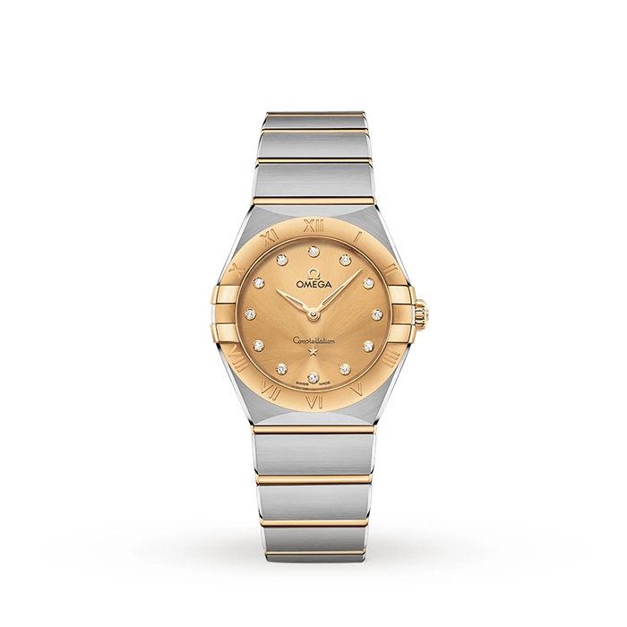 Orologio da donna Omega Constellation Manhattan 28 mm O13120286058001