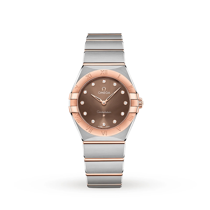 Orologio da donna Omega Constellation Manhattan 28 mm O13120286063001