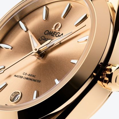 Orologio da donna Omega Seamaster Aqua Terra 150M 30mm Giallo O22050302008001 - immagine 5