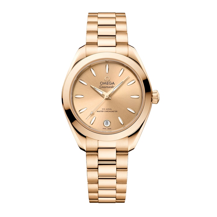 Orologio da donna Omega Seamaster Aqua Terra 150M 30mm Giallo O22050302008001