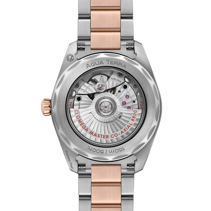 Orologio da donna Omega Seamaster Aqua Terra Co-Axial Master Chronometer 38 mm O22020382003001 - immagine 2
