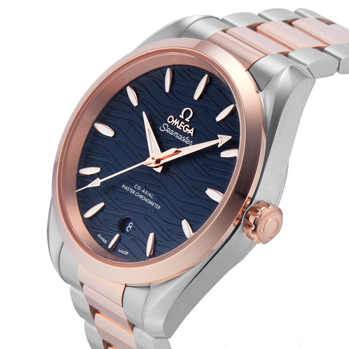 Orologio da donna Omega Seamaster Aqua Terra Co-Axial Master Chronometer 38 mm O22020382003001 - immagine 5
