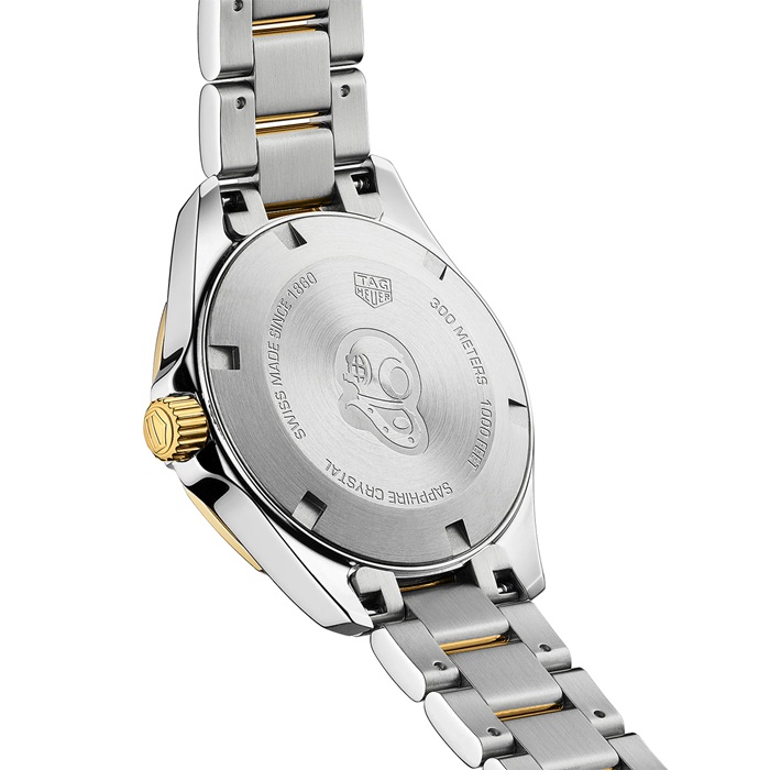 Orologio da donna TAG Heuer Aquaracer 300 Quartz 32mm Diamond Dot WBD1322.BB0320 - immagine 4