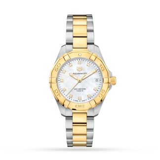 Orologio da donna TAG Heuer Aquaracer 300 Quartz 32mm Diamond Dot WBD1322.BB0320