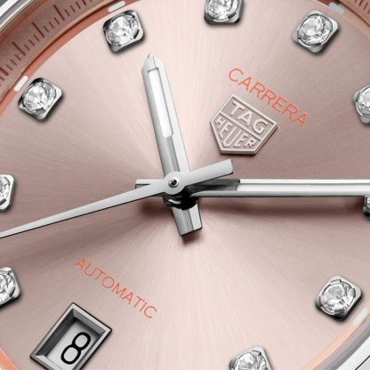 Orologio da donna TAG Heuer Carrera Date 36mm Diamond Dot WBN231D.BA0001 - immagine 3