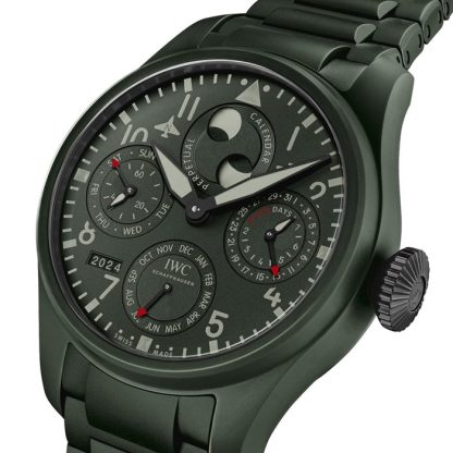 Orologio da pilota IWC Big Calendario Perpetuo Top Gun Woodland IW503101 - immagine 3