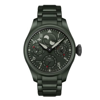 Orologio da pilota IWC Big Calendario Perpetuo Top Gun Woodland IW503101