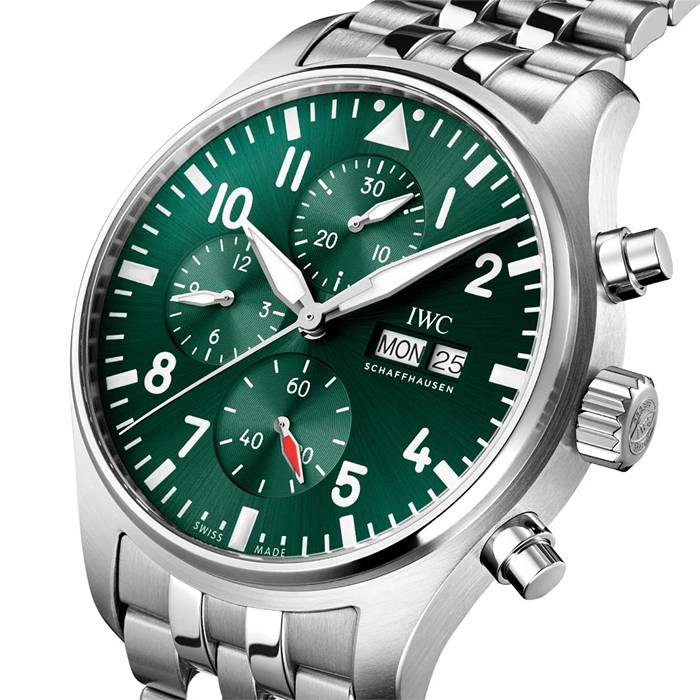 Orologio da pilota IWC Chronograph Edition "The Last Flight" 43 mm IW378006 - immagine 3