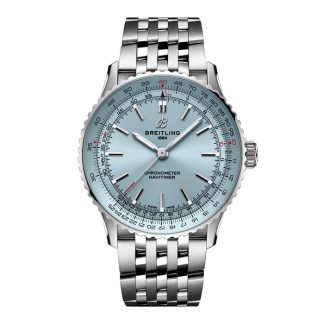 Orologio da uomo Breitling Navitimer Automatic 41mm Acciaio inossidabile blu chiaro A17329171C1A1