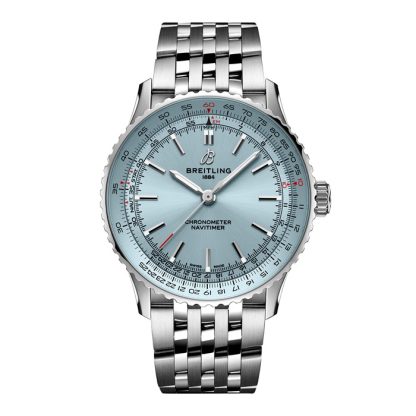 Orologio da uomo Breitling Navitimer Automatic 41mm Acciaio inossidabile blu chiaro A17329171C1A1