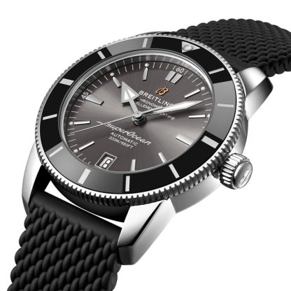 Orologio da uomo Breitling Superocean Heritage B20 Automatic 42mm UK Edition Gomma grigia AB20102B1B1S1 - immagine 2